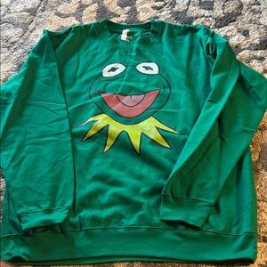 Disney Green Kermit Sweatshirt